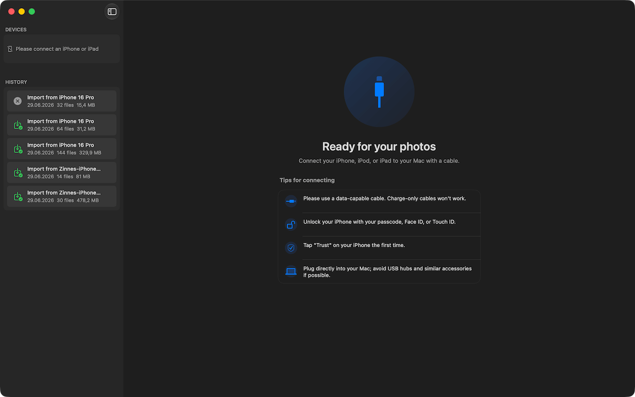 Photo RollOff screenshot